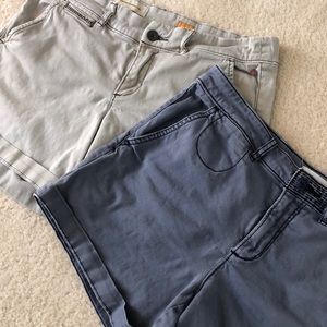 Anthropology chino shorts